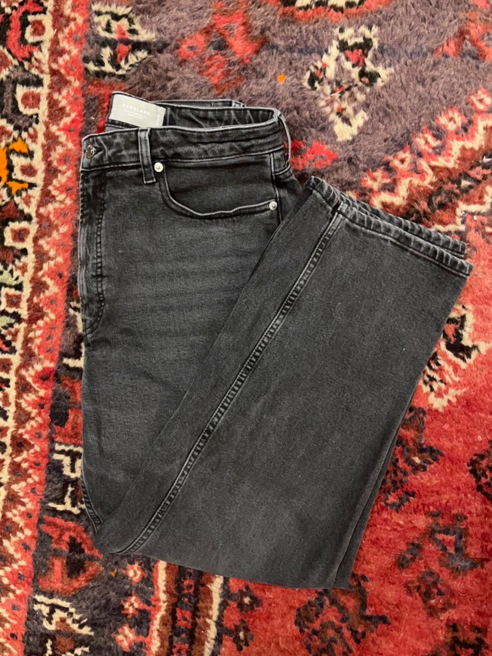 Everlane "Curvy Way High" straight leg jeans - Size 32